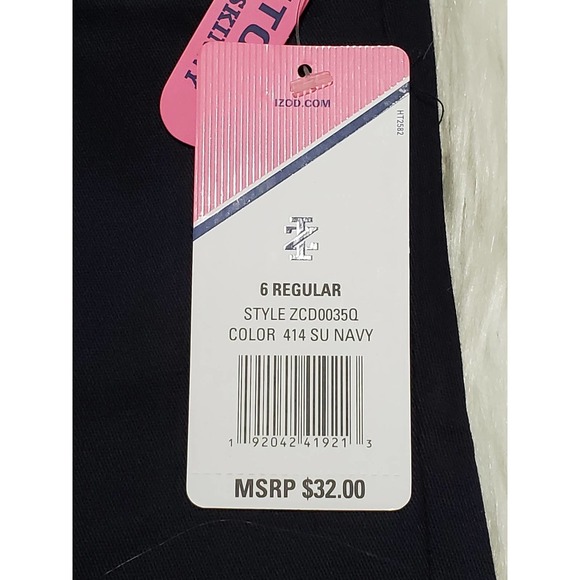 KIDS IZOD Stretch Knit Waist Skinny Pants - Picture 5 of 6